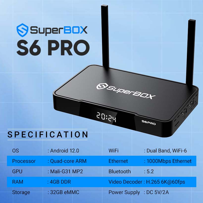 superbox s6 pro